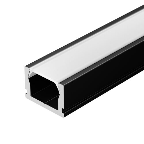 Профиль PIK-1007-2000 ANOD BLACK (Arlight, Алюминий) 045492 - фото