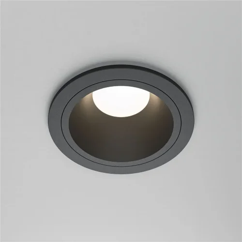 Встраиваемый светильник Share GU10 10Вт IP 54 (Черный) - фото 5