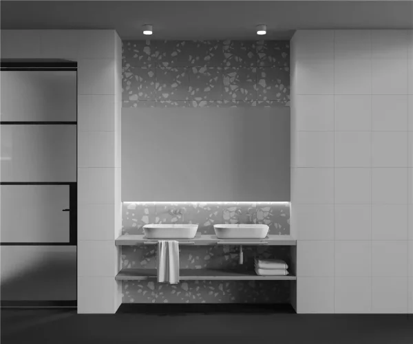 Потолочный светильник Pauline GX53 1x12Вт IP44 (Белый) - фото 4