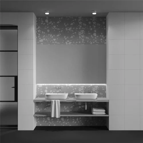 Потолочный светильник Pauline GX53 1x12Вт IP44 (Белый) - фото 3