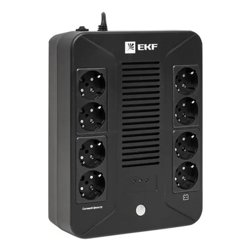 Источник бесперебойного питания линейно-интерактивный E-Power Home 1000ВА PROxima EKF SSW-1000 - фото