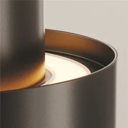 Потолочный светильник Planet 3000K 1x16Вт 90° (Черный)