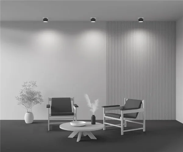 Потолочный светильник Planet 3000K 1x16Вт 90° (Черный) - фото 11