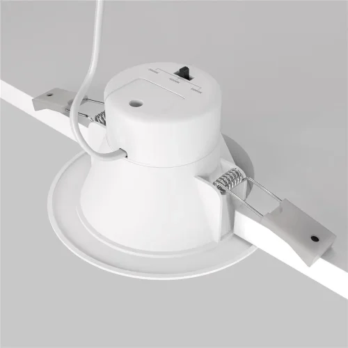 Встраиваемый светильник Stockton 3000-6000K 1x7Вт 110° IP 44 (Белый) - фото 12