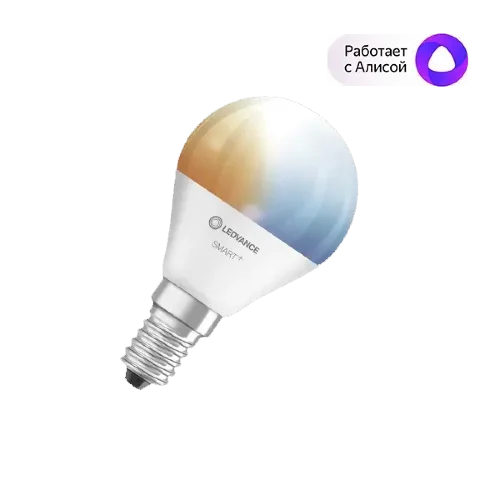 4.9W/2700K-6500K (=40W) E14 Classic P Dimm 470Lm 20000h d47x90mm - Светодиодная лампа с управлением по Wi-Fi LEDVANCE. Фото