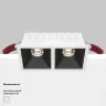 Встраиваемый светильник Alfa LED 4000K 2x10Вт 36° (Белый) - фото 3