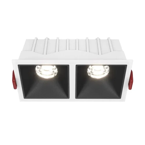 Встраиваемый светильник Альфа / Alfa LED 20 Вт 4000 К 36° (Белый) DL043-02-10W4K-SQ-WB - фото