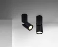 Потолочный светильник Труба / Tube 10 Вт 3000 К 24° (Черный) C019CW-01B - фото 2