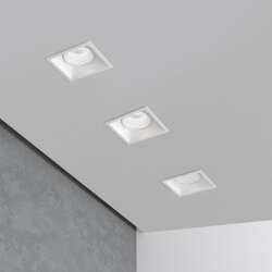 Светильник встраиваемый Punto белый 25017/01