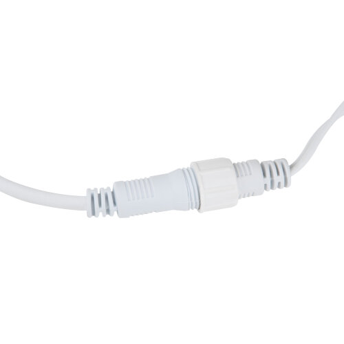 ULD-C2030-240-TWK WHITE IP67 Занавес светодиодный с эффектом мерцания, 3х2м, Соединяемый, 240 светодиодов, Белый свет, Провод белый. - фото 10