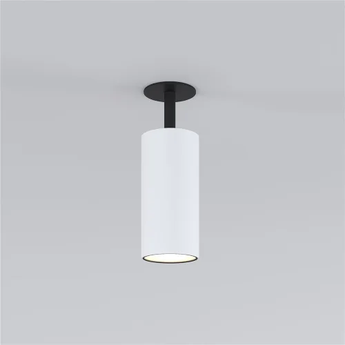 Встраиваемый светодиодный светильник Diffe белый/черный 25066/LED - фото 2