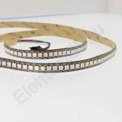 Светодиодная лента LUX class, 5050, 144 led/m, 20W/m, V622, RGB-SPI(WS2812B), 5V, белый шлейф, IP20