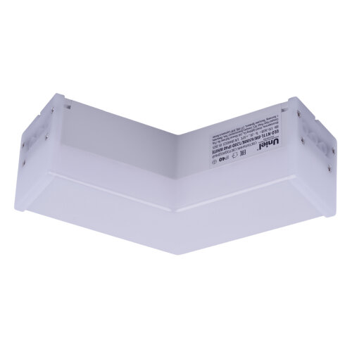ULO-N11L-8W-6500K-120D IP40 WHITE Светильник светодиодный L-образный, Угол 120 градусов, Белый свет 6500K, 2000Лм, Алюминий, Цвет белый, TM Uniel - фото 4