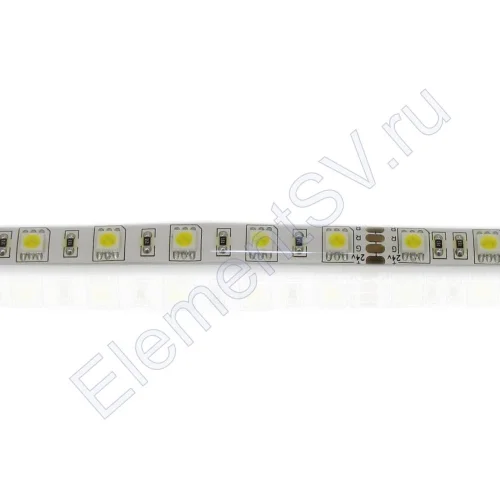 Светодиодная лента Standart PRO class, 5050, 60led/m, Warm White, 24V, IP65 - фото 2.