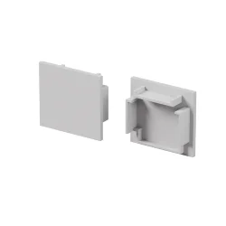 Комплект заглушек (для профиля 25x22) 2 шт., ALM-2522-S-EC 642065 (Белый) 642065