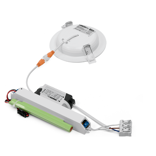 Светильник WOLTA PRO ДАУНЛАЙТ ДВО06-10-051-3К с БАП EM3 10Вт 3000К Матовый - фото 3.