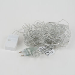 ULD-C1515-100-DTA MULTI IP20 Занавес светодиодный, 1.5х1.5м, 100 светодиодов, Разноцветный свет, Провод прозрачный, TM Uniel