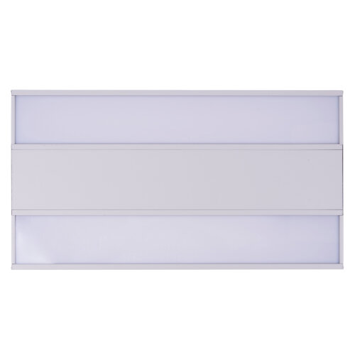 ULO-K16B 2x16W-4000K-L50 5W-RGB IP44 LIGHT GREY Светильник линейный светодиодный подвесной с фоновой подсветкой, Белый свет 4000К, Алюминий, Цвет светло-серый, TM Uniel - фото 3