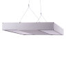 ULO-K16B 2x16W-4000K-L50 5W-RGB IP44 LIGHT GREY Светильник линейный светодиодный подвесной с фоновой подсветкой, Белый свет 4000К, Алюминий, Цвет светло-серый, TM Uniel - фото 11