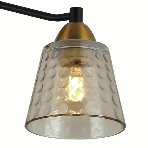 Люстра FR4017PL-03BBZ Капелла E27x3 (Черный и Бронза) FR4017PL-03BBZ - фото 7