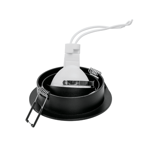 Светильник WOLTA WDL-GU5.3/01BL-R под лампу GU5.3 Черный ALTO - фото 6.