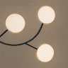Потолочный светильник FR6048CL-L10GB Тибо / Tibo 10 Вт LED (Черный с Золотом) FR6048CL-L10GB - фото 7