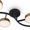 Потолочный светильник FR6048CL-L10GB Тибо / Tibo 10 Вт LED (Черный с Золотом) FR6048CL-L10GB - фото 15
