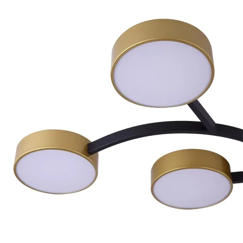 Потолочный светильник FR6048CL-L10GB Тибо / Tibo 10 Вт LED (Черный с Золотом) FR6048CL-L10GB - фото 16