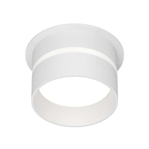 DK2404-WH Встраиваемый светильник влагозащ., IP 44, до 15 Вт, GU10, белый, алюминий. Фото 5