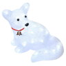 ULD-M3225-032-STA WHITE IP20 FOX Фигура светодиодная Лисенок, 32 светодиода, 32.5x22x25 см, цвет свечения-белый, IP20. - фото 2