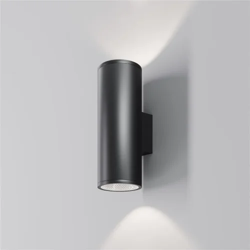 Настенный светильник Клин / Shim 3000К 30Вт IP 65 (Черный) O514WL-L30B3K - фото 3