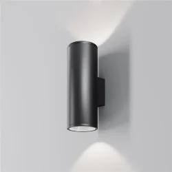 Настенный светильник Клин / Shim 3000К 30Вт IP 65 (Черный) O514WL-L30B3K