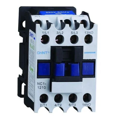 Контактор NC1-1210 12А кат. 400В AC 1НО AC-3 (R) CHINT 221373 - фото