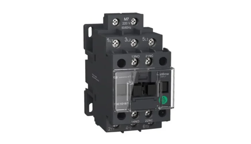 Контактор MC1D 3п 12А кат. 24В DC 1НО+1НЗ SE MC1D12BD - фото