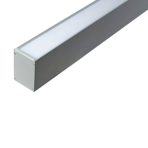 ULO-K10D 40W-4000K-L100 IP65 SILVER Светильник линейный светодиодный подвесной, Белый свет 4000К, 5600 Лм, Алюминий, Цвет серебро, TM Uniel - фото 3