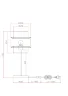 Настольный светильник FR5333TL-01W Лента / Ribbon E27x1 (Белый) FR5333TL-01W - фото