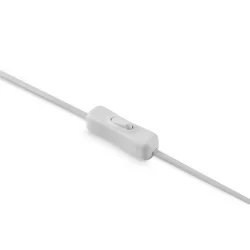 Настольный светильник FR5333TL-01W Лента / Ribbon E27x1 (Белый) FR5333TL-01W