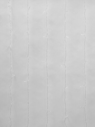 ULD-C2030-240-DTA RED IP20 Занавес светодиодный с контроллером, 3х2м, 240 светодиодов, Красный свет, Провод прозрачный. - фото 2