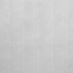 ULD-C2030-240-DTA RED IP20 Занавес светодиодный с контроллером, 3х2м, 240 светодиодов, Красный свет, Провод прозрачный.