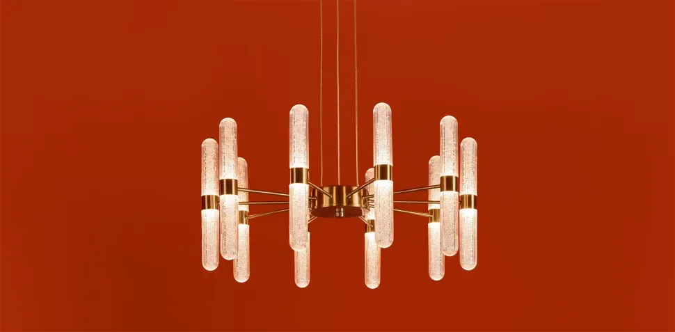 Подвесной светильник Алиас / Alias (Латунь) FR2050PL-L50BS - фото 9