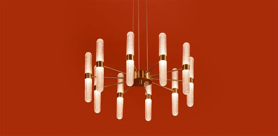 Подвесной светильник Алиас / Alias (Латунь) FR2050PL-L50BS - фото 10