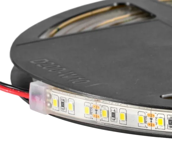 Лента светодиодная герметичная ELF 600SMD (2835), 12В, IP68, 5м, белый - фото 2