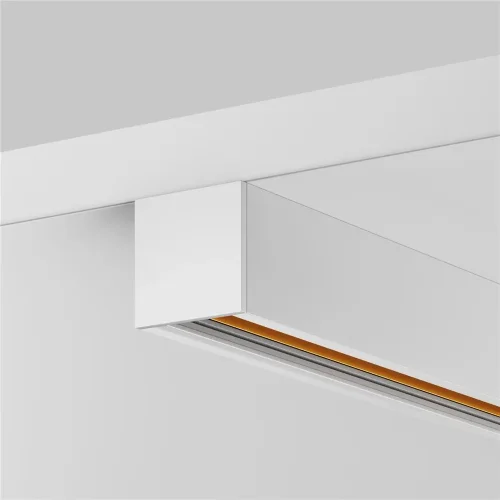 Шинопровод 2м Exility низкопрофильный накладной, белый (Белый) - фото 2