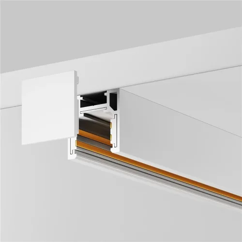 Шинопровод 2м Exility низкопрофильный накладной, белый (Белый) - фото 4