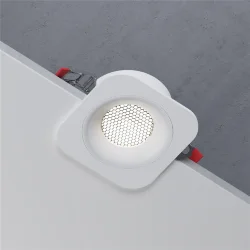 Светильник встраиваемый светодиодный с антибликовой решеткой Tetro 10W 4000K белый IP44 15276/LED (071311)
