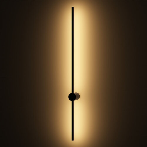 DK5014-BK Бра 1000 мм, 3000К, IP20, 12 Вт, черный, алюминий. Фото 2