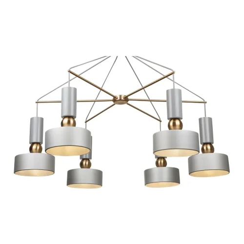 Подвесной светильник Void E14х6 (Серебро) - фото 4