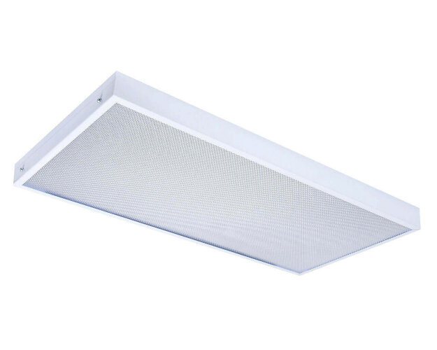 Универсальный офисный светодиодный светильник 40 Вт IP44 595x295x40 мм 6000K Призма - фото