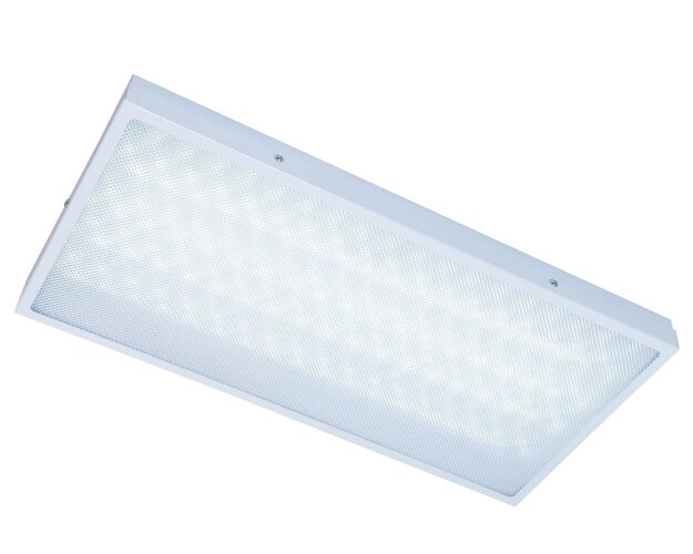 Универсальный офисный светодиодный светильник 40 Вт IP44 595x295x40 мм 6000K Призма - фото 3
