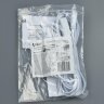 UCX-PT3-L10-300-B WHITE 1 STICKER Провод для подключения светильника ULI-Px к сети 220В, 300 см, 3 контакта, с кнопкой включения, Белый - фото 3